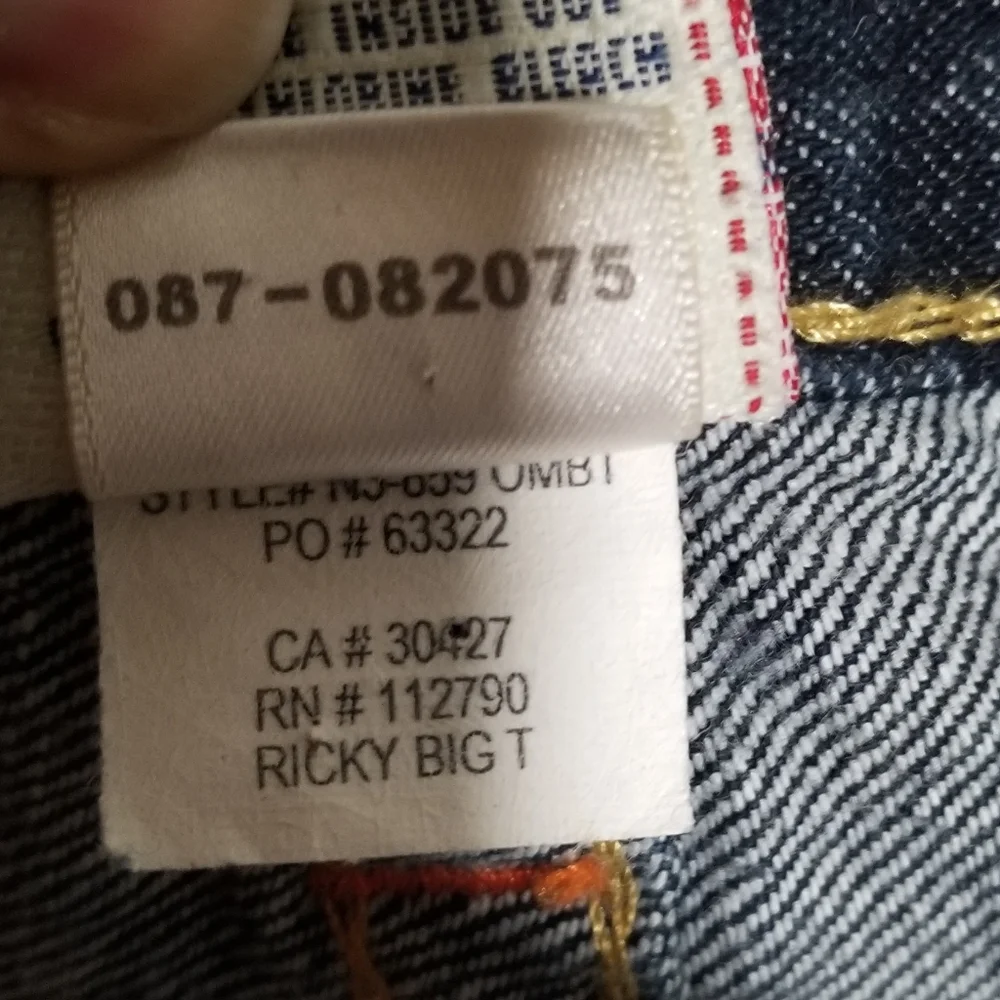 True Religion Men’s Ricky Big T Jeans Size 36